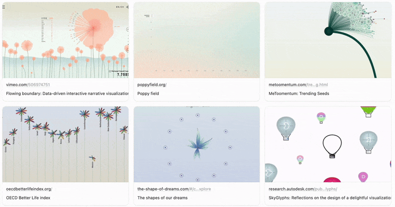Animated Metaphoric Visualizations